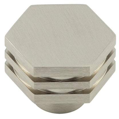 NILE CUPBOARD KNOB 30x25 SNP