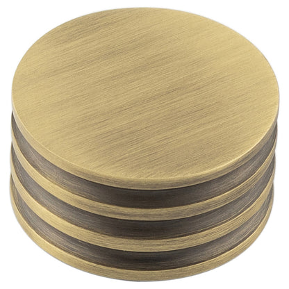 STURT CUPBOARD KNOB D40x25 ABR