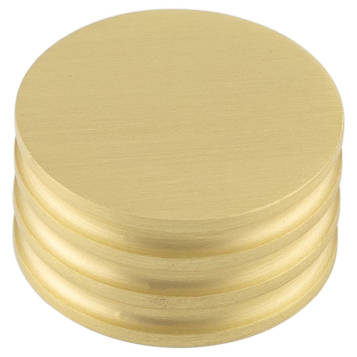 STURT CUPBOARD KNOB D40x25 SBR