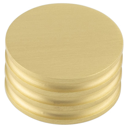 STURT CUPBOARD KNOB D40x25 SBR