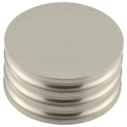 STURT CUPBOARD KNOB D40x25 SNP
