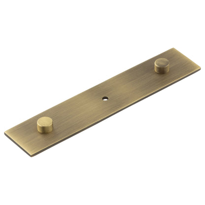 FANSHAW CUPBOARD KNOB BACKPLATE 096HC 140x30x8.5 ABR