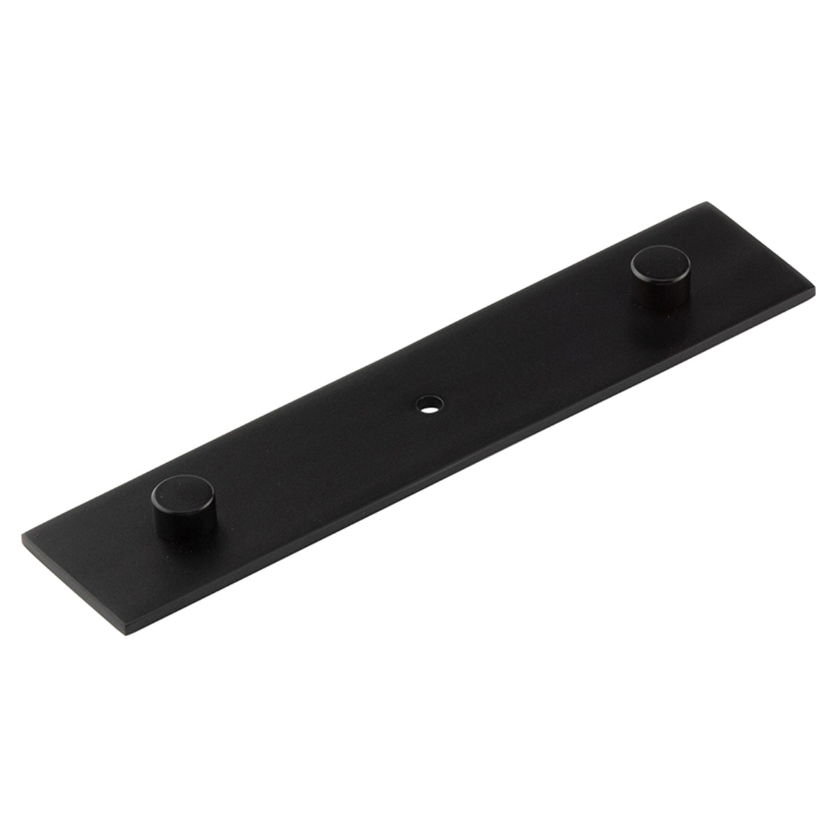 FANSHAW CUPBOARD KNOB BACKPLATE 096HC 140x30x8.5 MBK