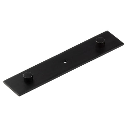 FANSHAW CUPBOARD KNOB BACKPLATE 096HC 140x30x8.5 MBK