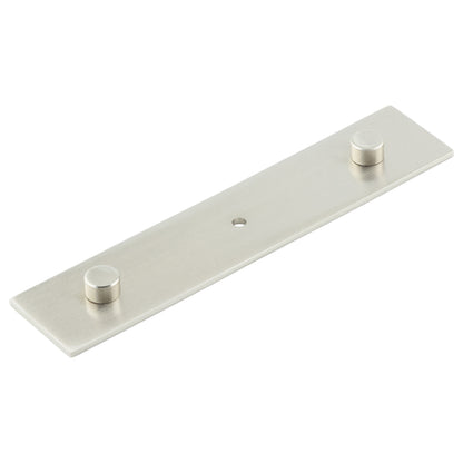 FANSHAW CUPBOARD KNOB BACKPLATE 096HC 140x30x8.5 SNP