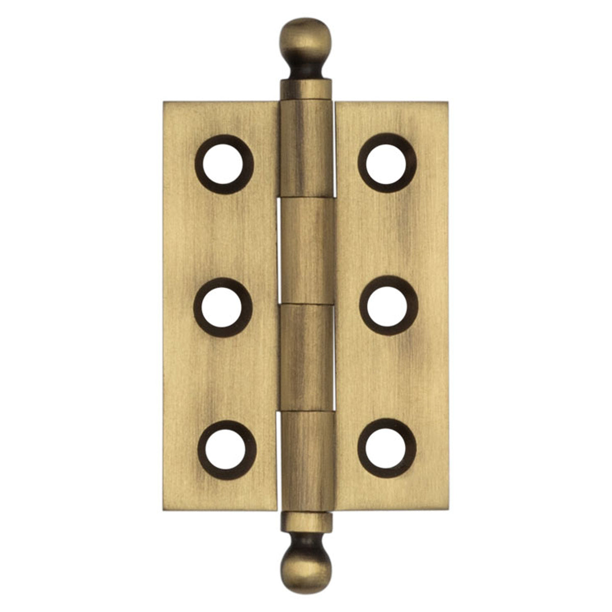 HOXTON FINIAL CABINET HINGE 50x35x6 BRS/ABR