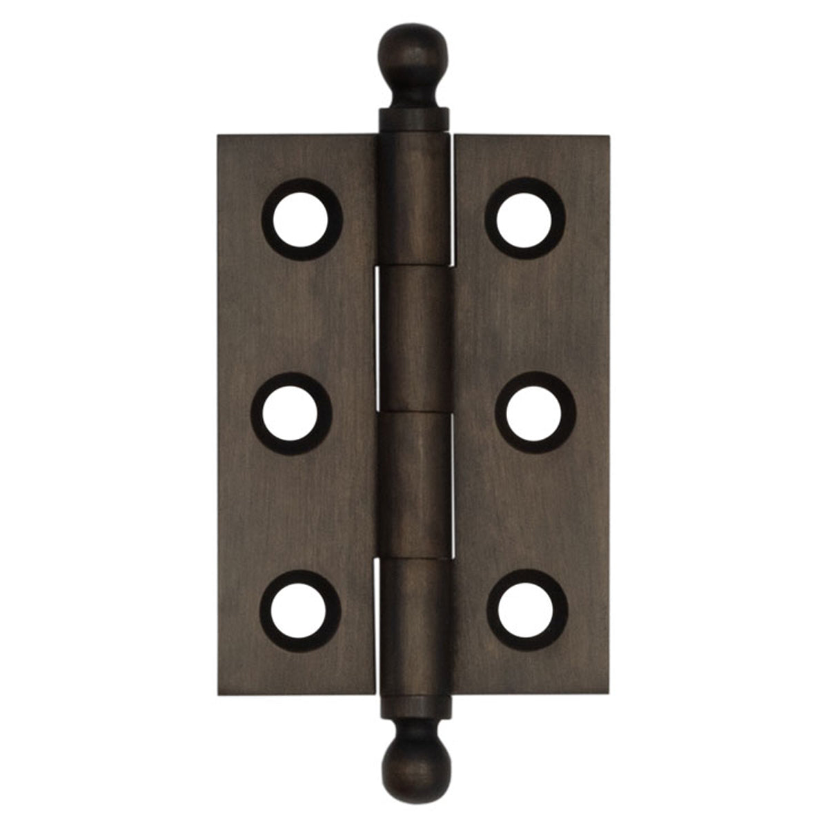 HOXTON FINIAL CABINET HINGE 50x35x6 BRS/DBZ