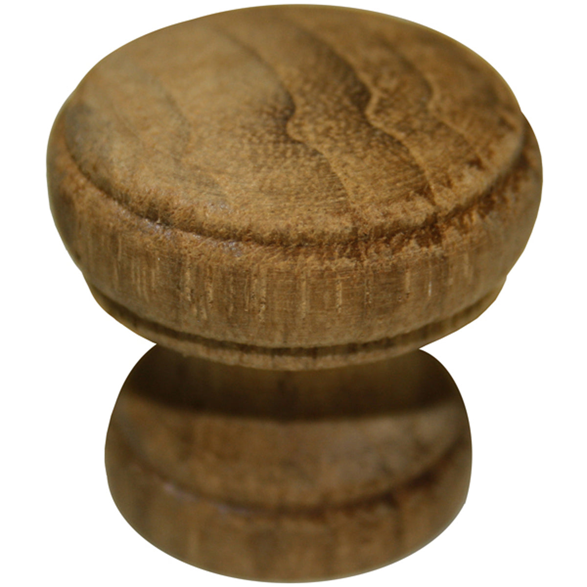 WOODEN KNOB DOMED THICK D29x28 TEAK PACK OF 50