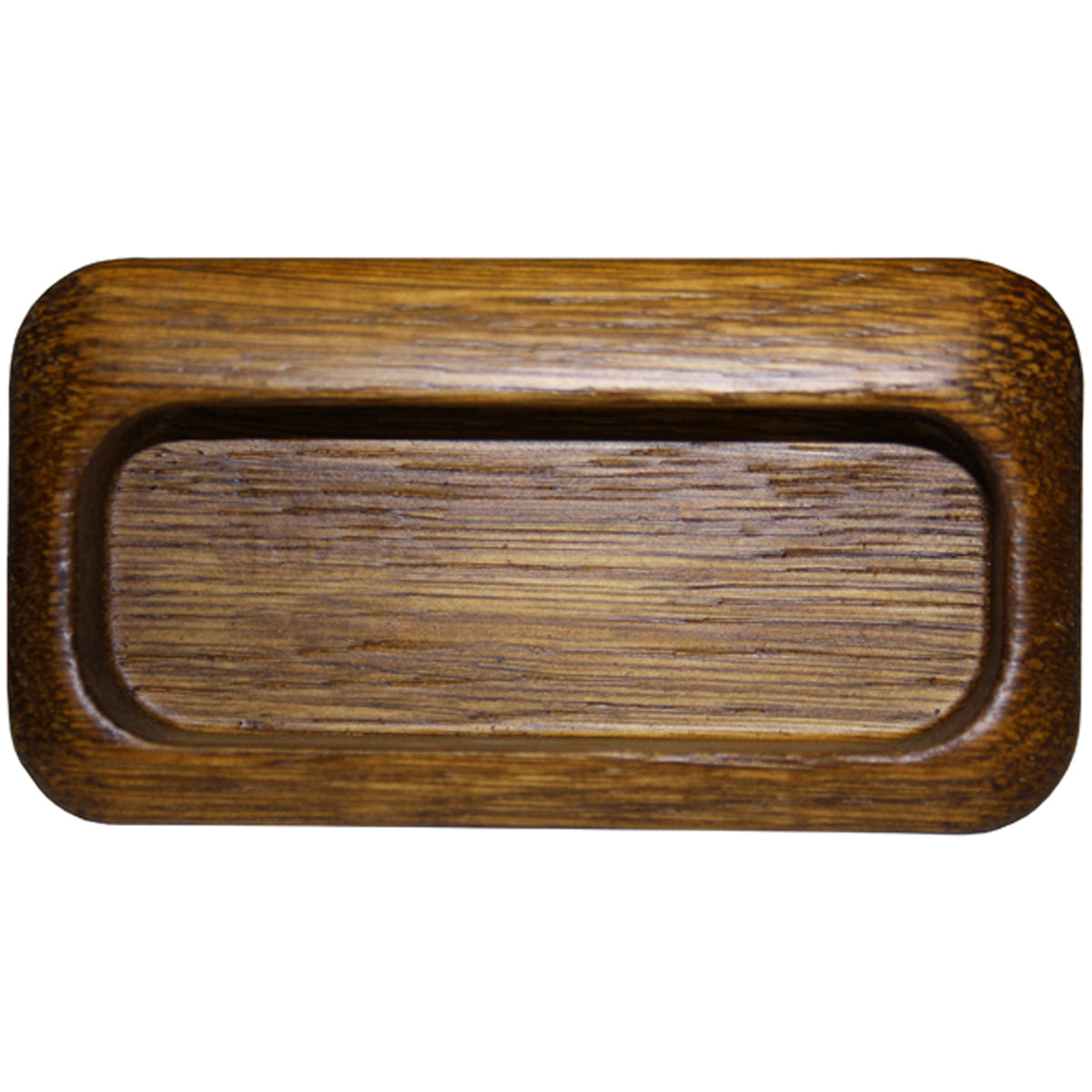 WOODEN INSET HANDLE 103x54x11 OAK