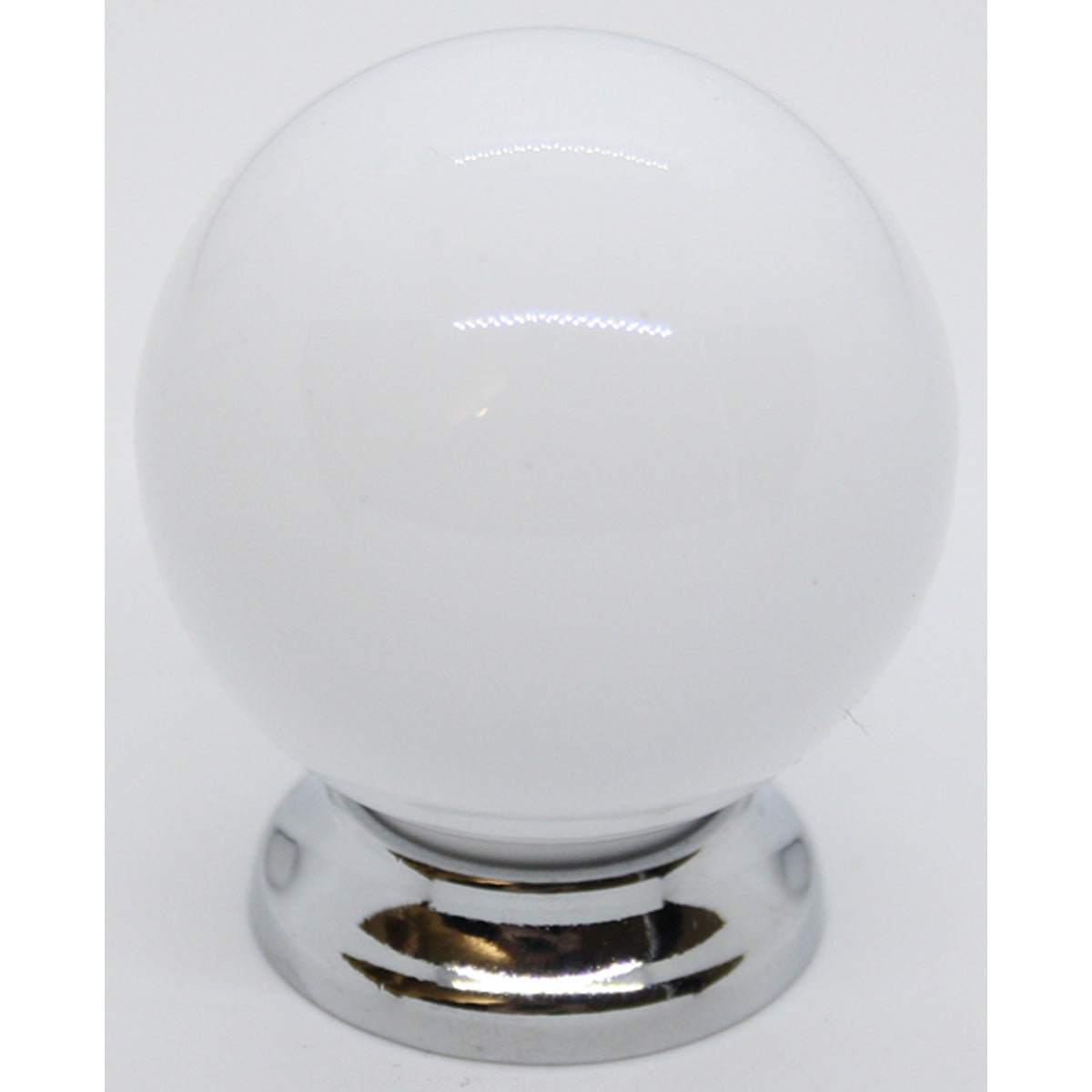 BALL KNOB D30x40 PCP/WHI