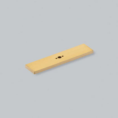 H&H HOXA T-BAR KNOB BACKPLATE 77x19x4 BSB - GHOBP074BSB