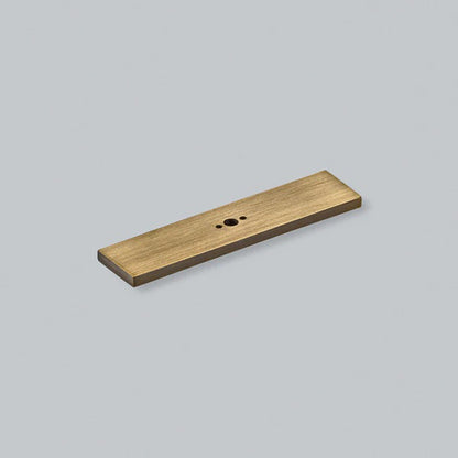 H&H HOXA T-BAR KNOB BACKPLATE 77x19x4 DBB - GHOBP074DBB