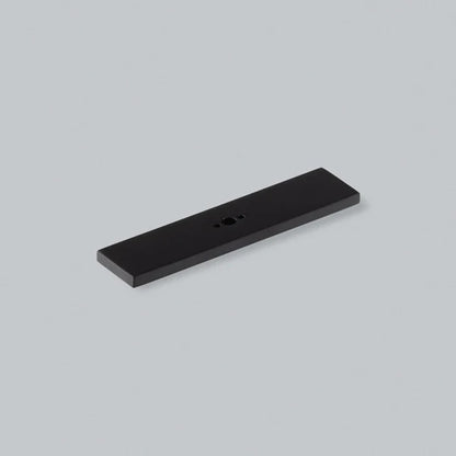 H&H HOXA T-BAR KNOB BACKPLATE 77x19x4 MBK - GHOBP074MBL