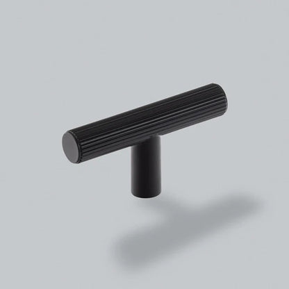 H&H HOXA KNOB T-BAR D14x72x39 MBK - GHOK072MBL