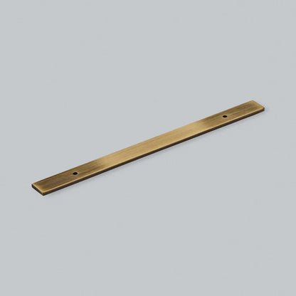 H&H HOXA PULL HANDLE BACKPLATE 160HC 237x19x4 DBB - GHOBP160DBB