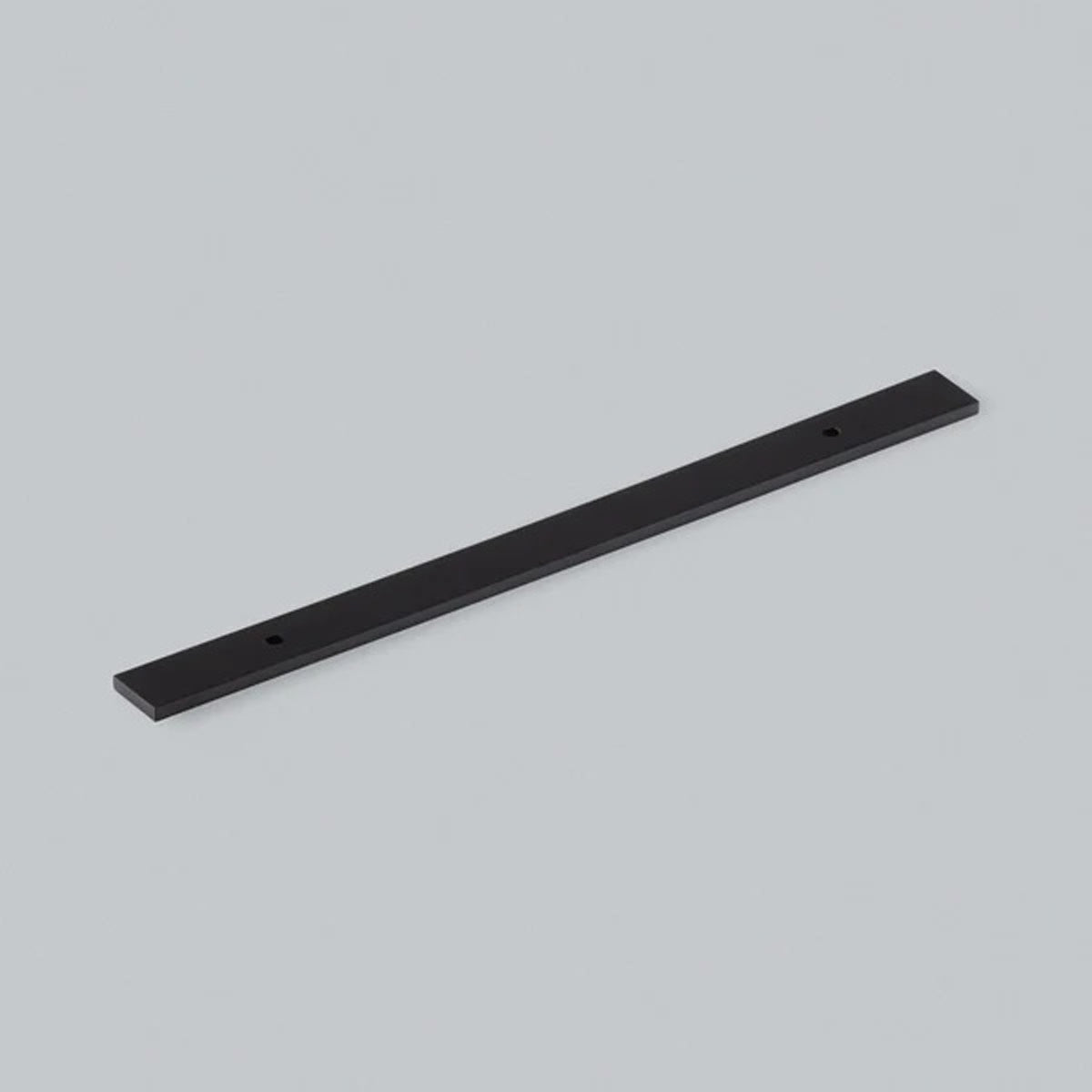 H&H HOXA PULL HANDLE BACKPLATE 160HC 237x19x4 MBK - GHOBP160MBL