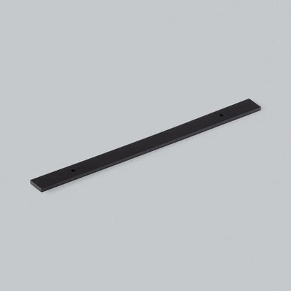 H&H HOXA PULL HANDLE BACKPLATE 160HC 237x19x4 MBK - GHOBP160MBL