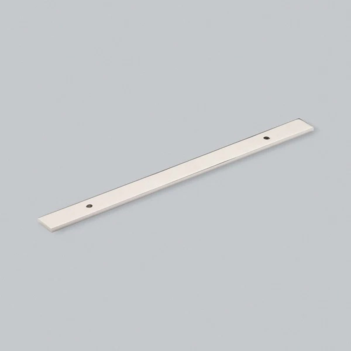 H&H HOXA PULL HANDLE BACKPLATE 160HC 237x19x4 PNP - GHOBP160PN