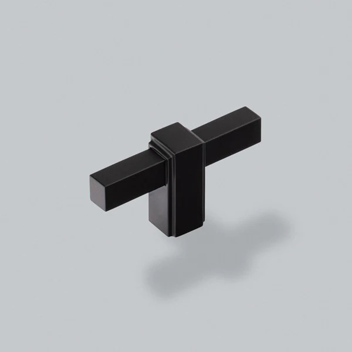 H&H HEMPSTOCK T-BAR KNOB 71x18x39 MBK - GHEK071MBL