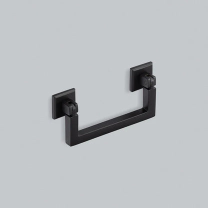 H&H NEWBRIDGE DROP HANDLE 096HC 123x19x55 MBK - GNEWDR096MBL