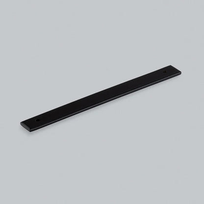 H&H NEWBRIDGE PULL HANDLE BACKPLATE 160HC 191x19x4 MBK - GNEWBP160MBL