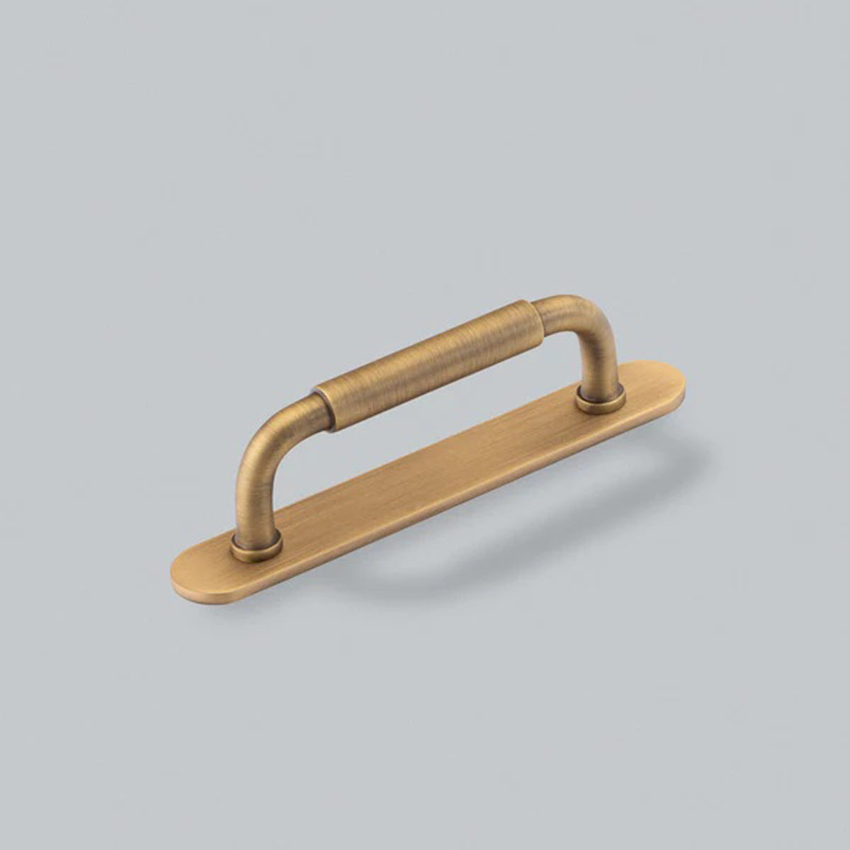 H&H OKUS PULL HANDLE & BACKPLATE 096HC 141x22x39 DBB - GOKP096DBB