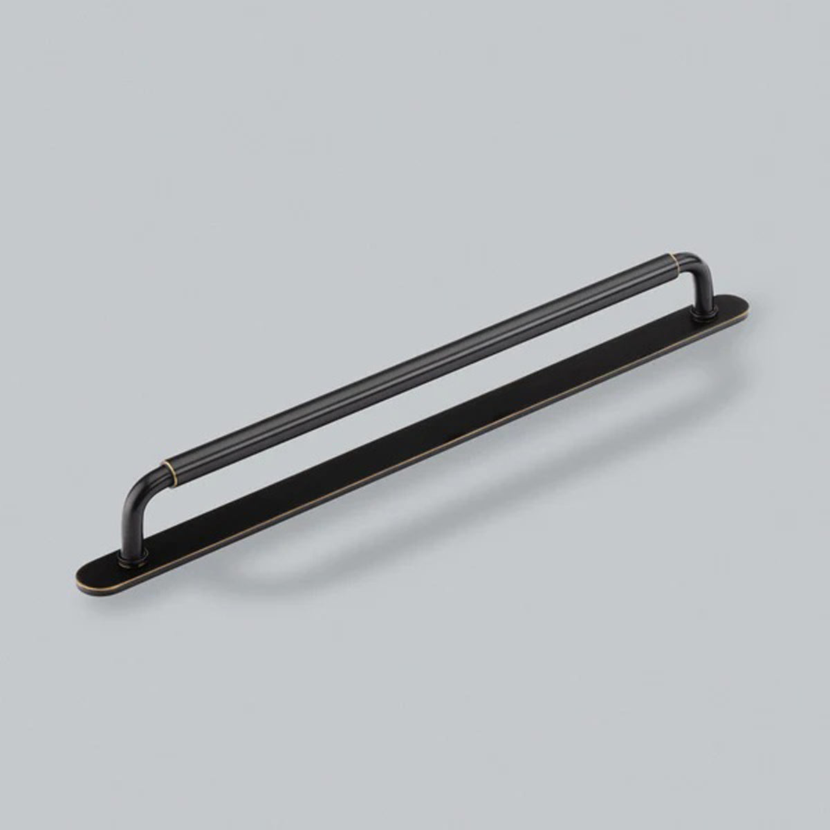 H&H OKUS PULL HANDLE & BACKPLATE 320HC 369x24x42 OBZ - GOKP320ORB