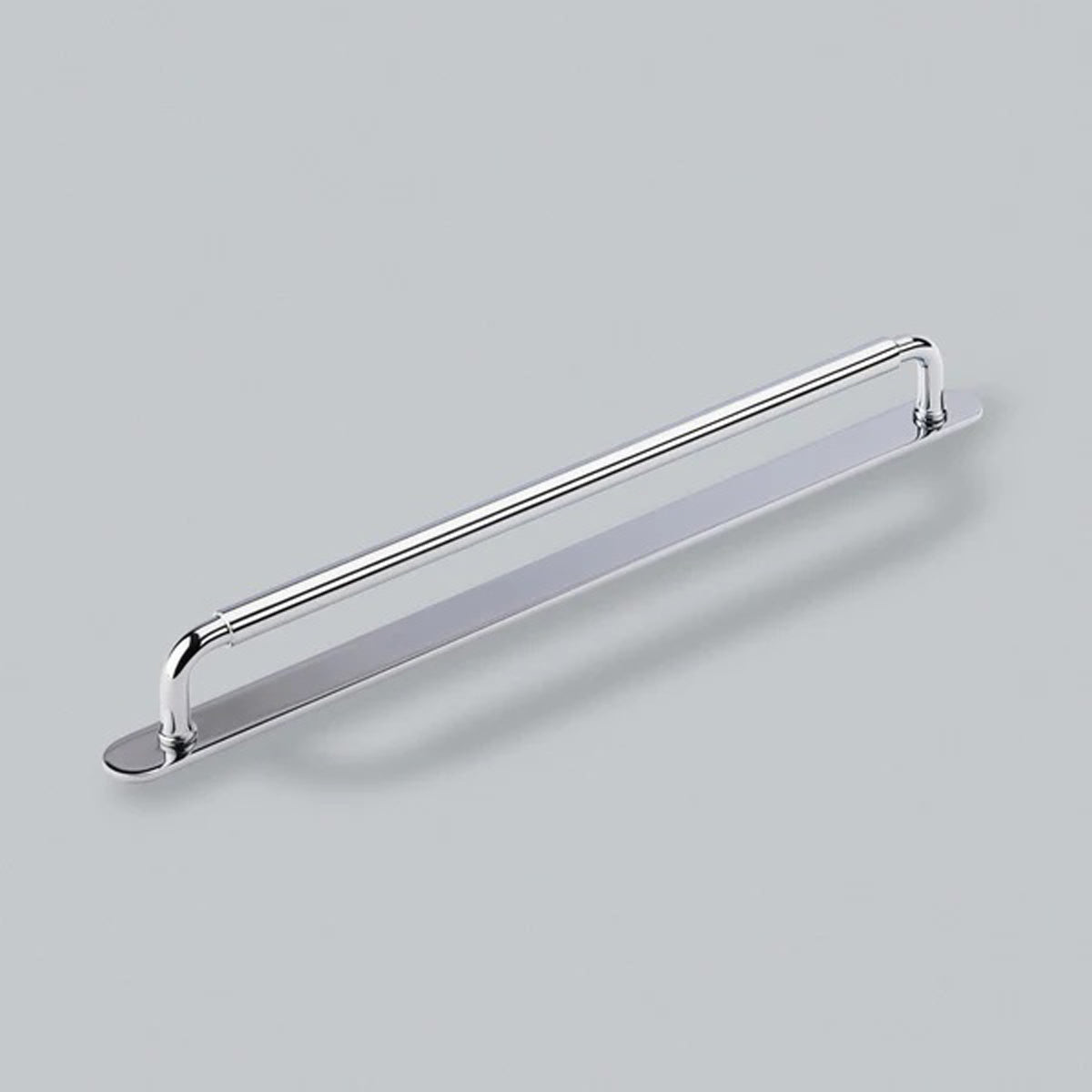 H&H OKUS PULL HANDLE & BACKPLATE 320HC 369x24x42 PCP - GOKP320CP
