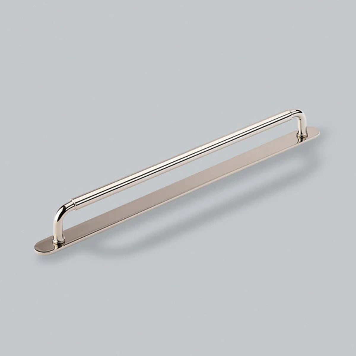 H&H OKUS PULL HANDLE & BACKPLATE 320HC 369x24x42 PNP - GOKP320PN