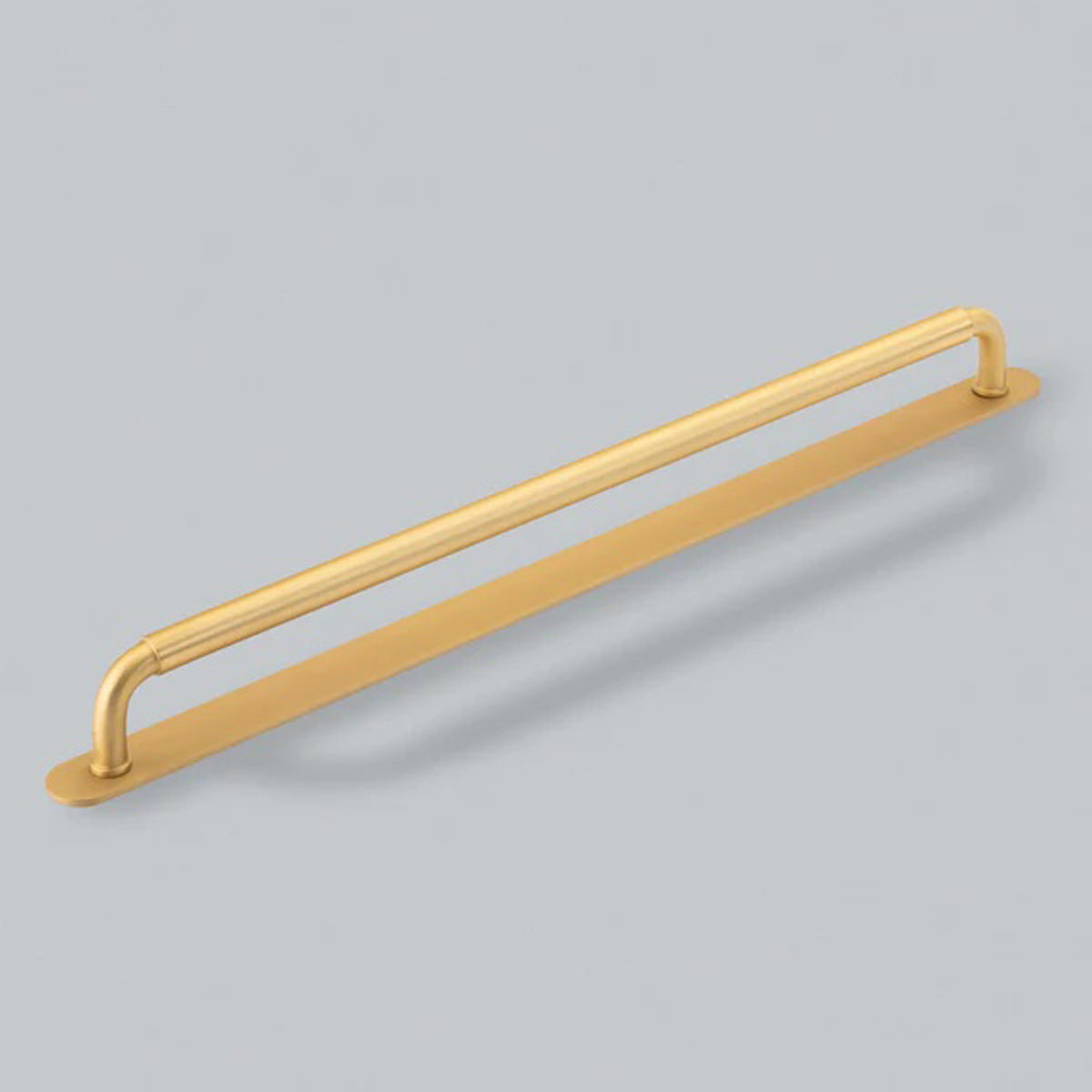 H&H OKUS PULL HANDLE & BACKPLATE 448HC 500x28x50 BSB - GOKP448BSB