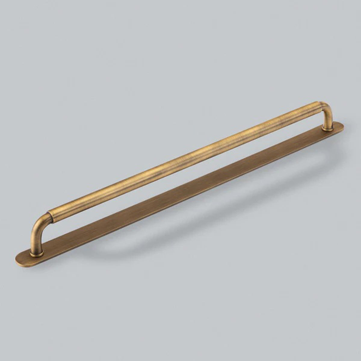 H&H OKUS PULL HANDLE & BACKPLATE 448HC 500x28x50 DBB - GOKP448DBB