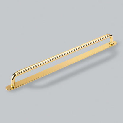 H&H OKUS PULL HANDLE & BACKPLATE 448HC 500x28x50 PBL - GOKP448PBL