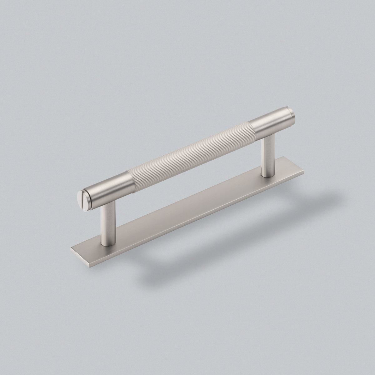 H&H TREW PULL HANDLE & BACKPLATE 128HC D16x171x22x50 BNP - GTREP128BN