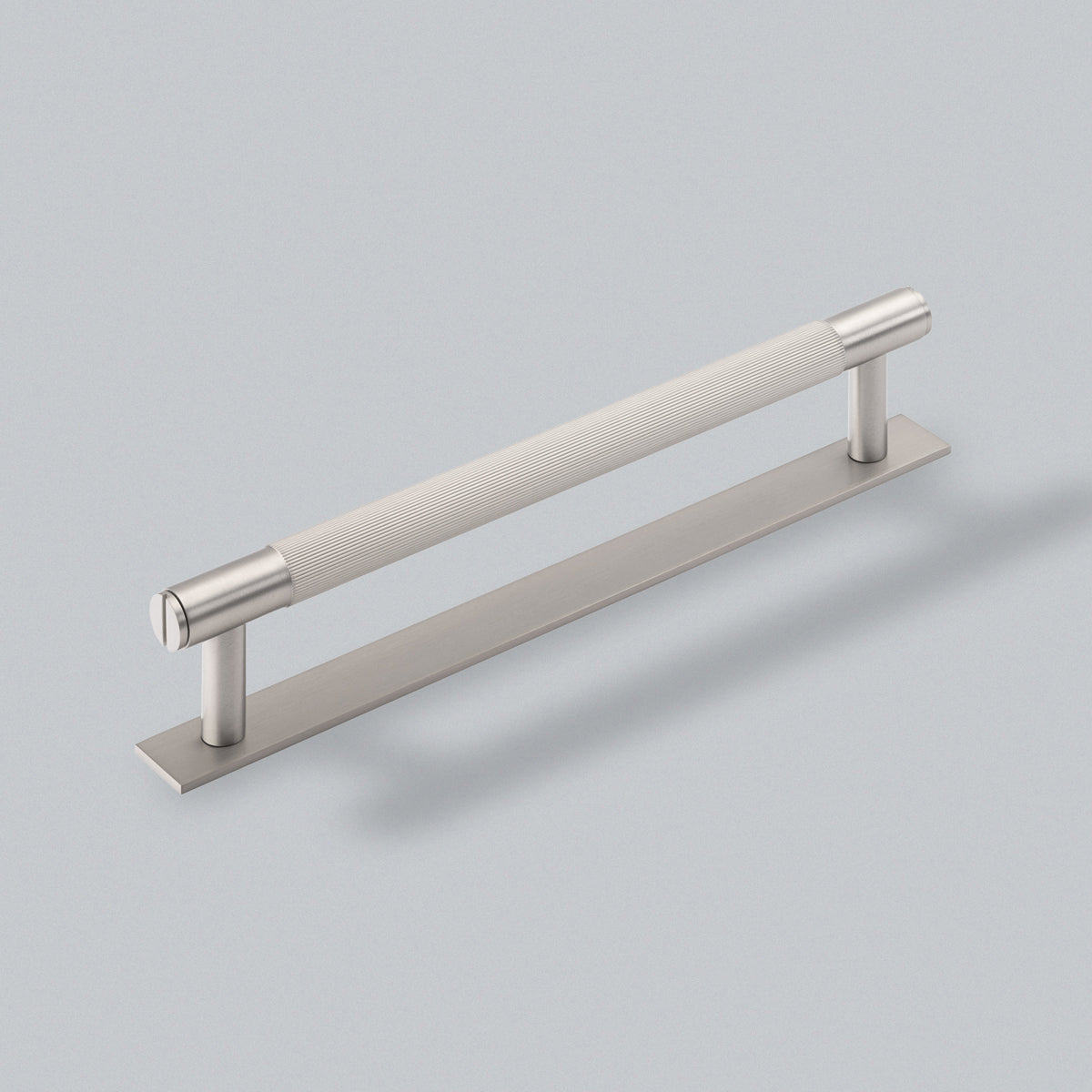 H&H TREW PULL HANDLE & BACKPLATE 224HC D18x267x24x52 BNP - GTREP224BN