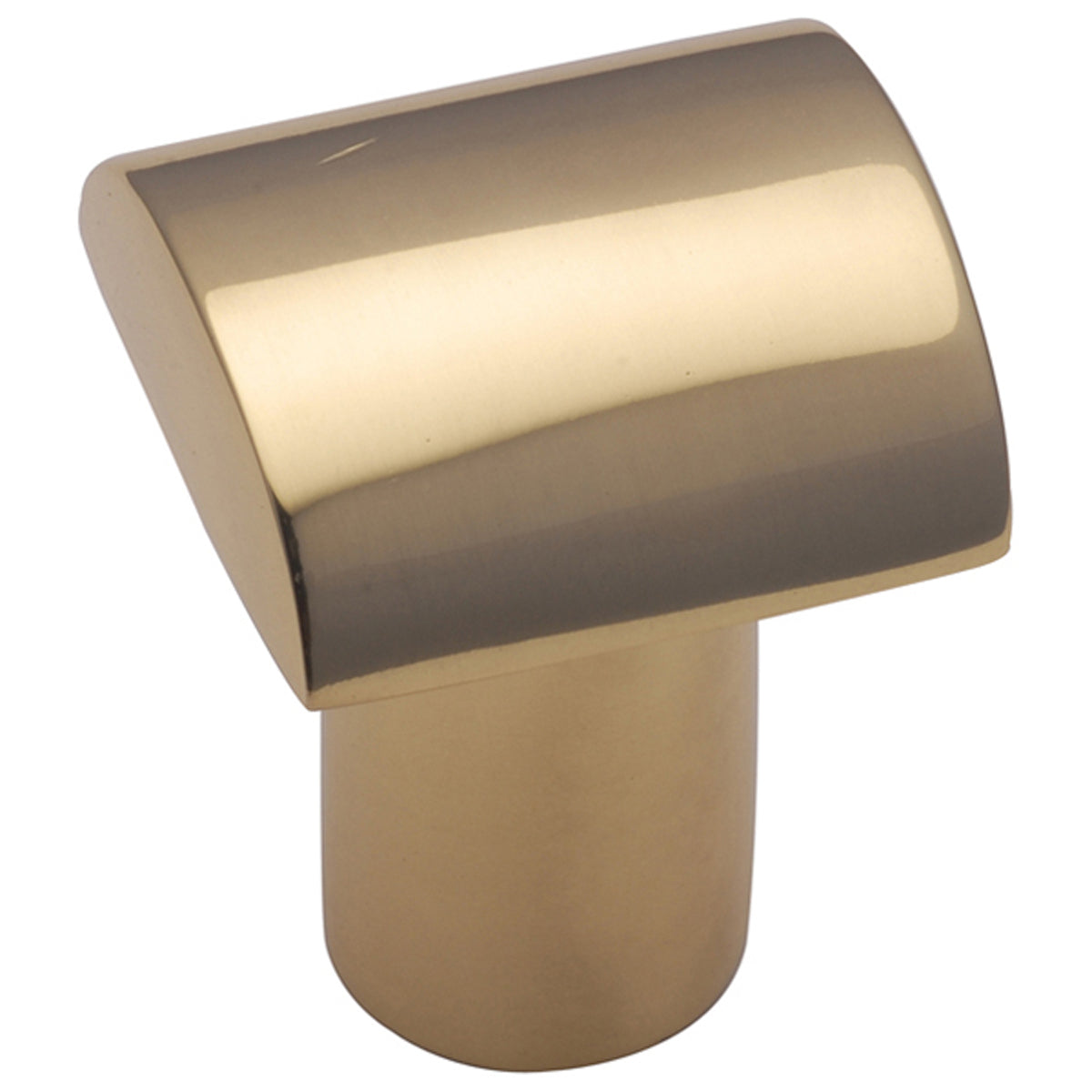 CABINET PULL HALF OVAL 35 PBR