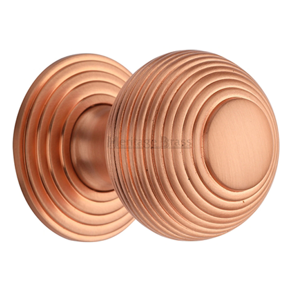 CABINET PULL REEDED SPHERE D32 SRG by M MARCUS LTD