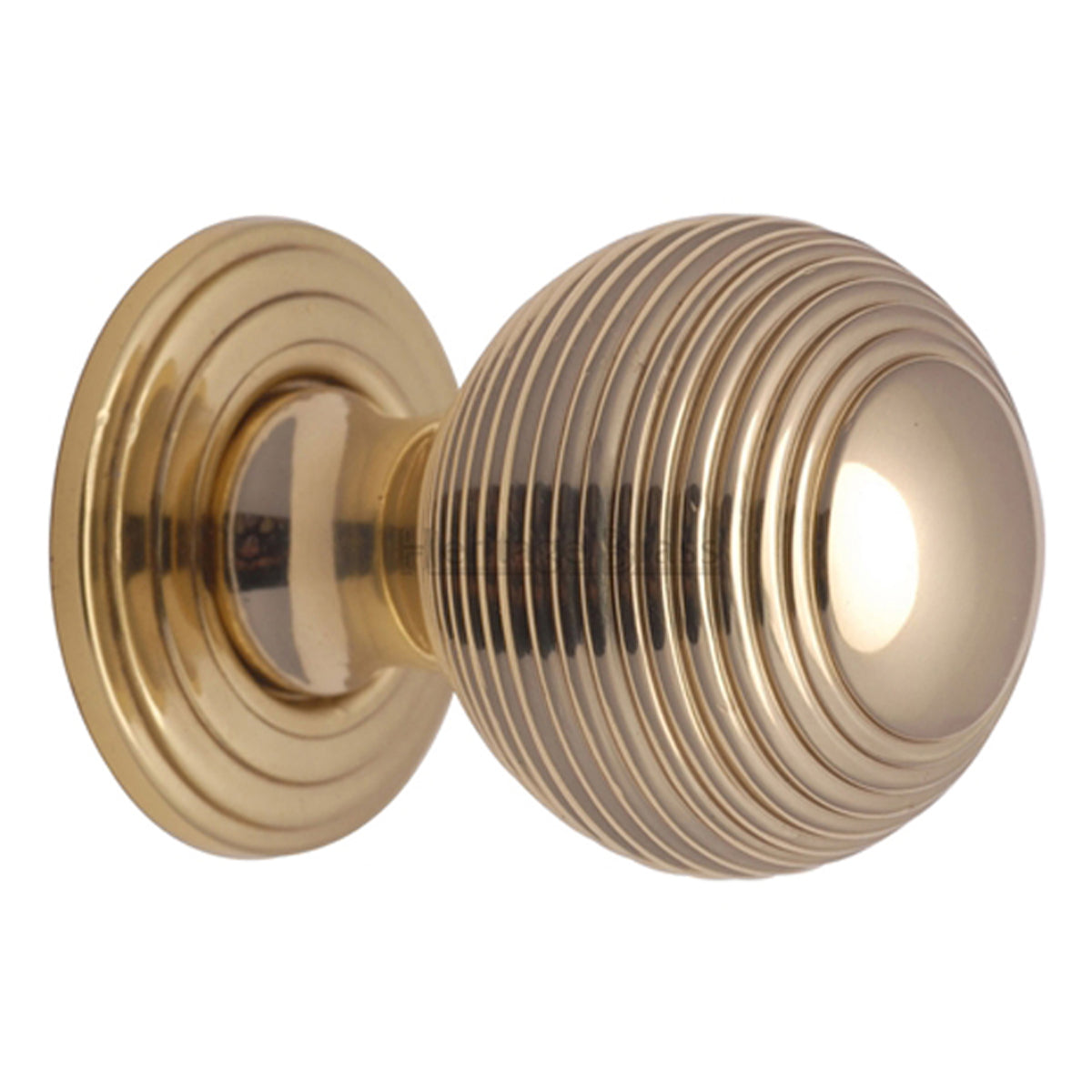CABINET PULL REEDED SPHERE D38 PBR