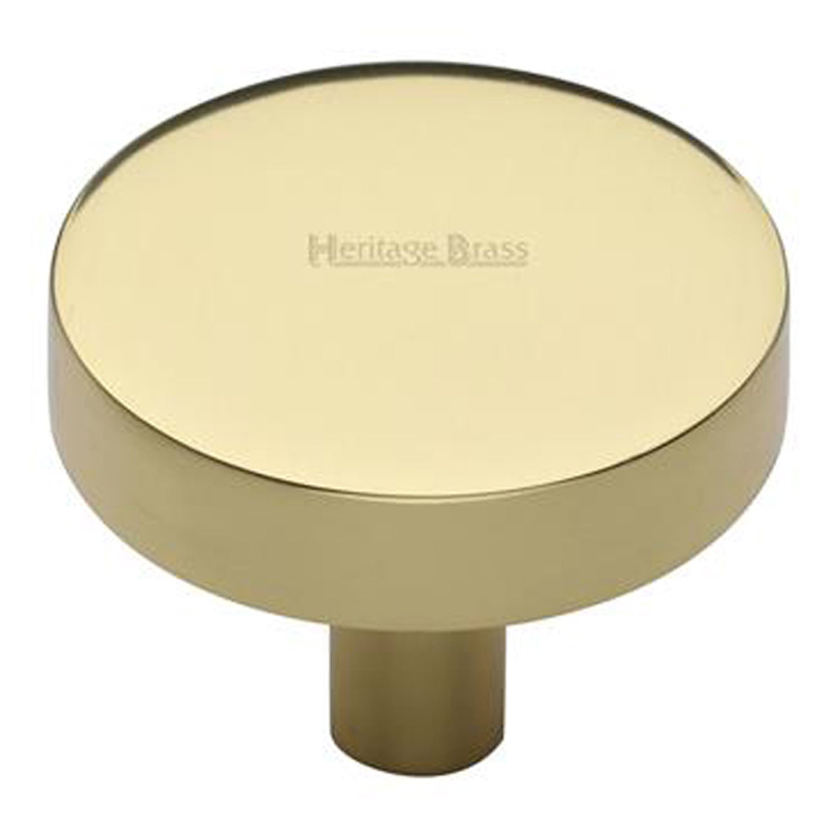 CABINET KNOB DISC D38x29 PBR