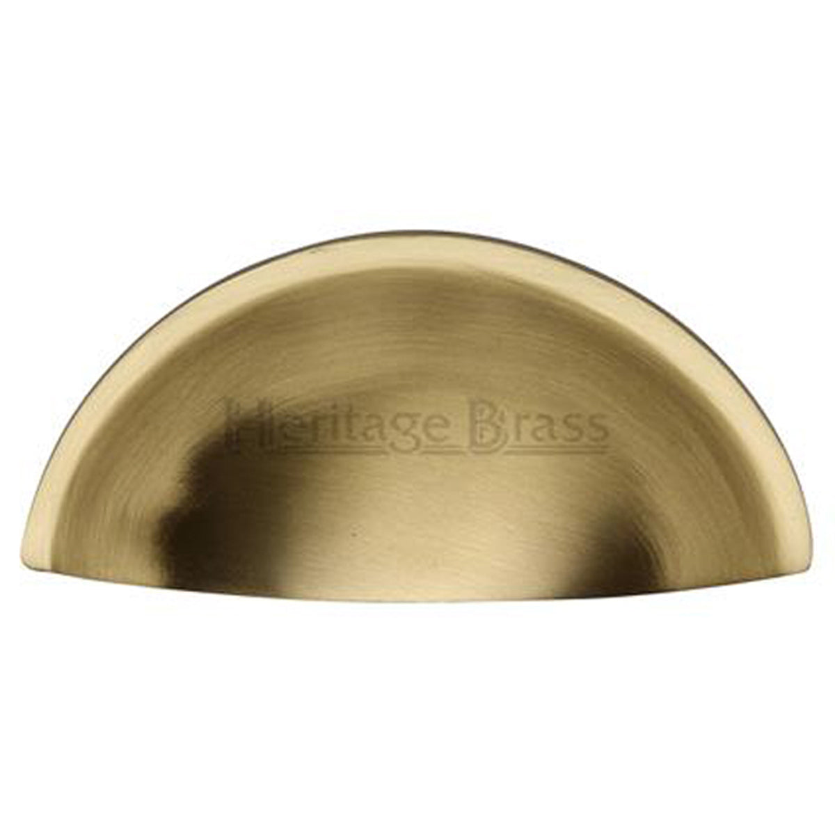 DRAWER PULL HALFMOON 57HC 85 SBR by M MARCUS LTD