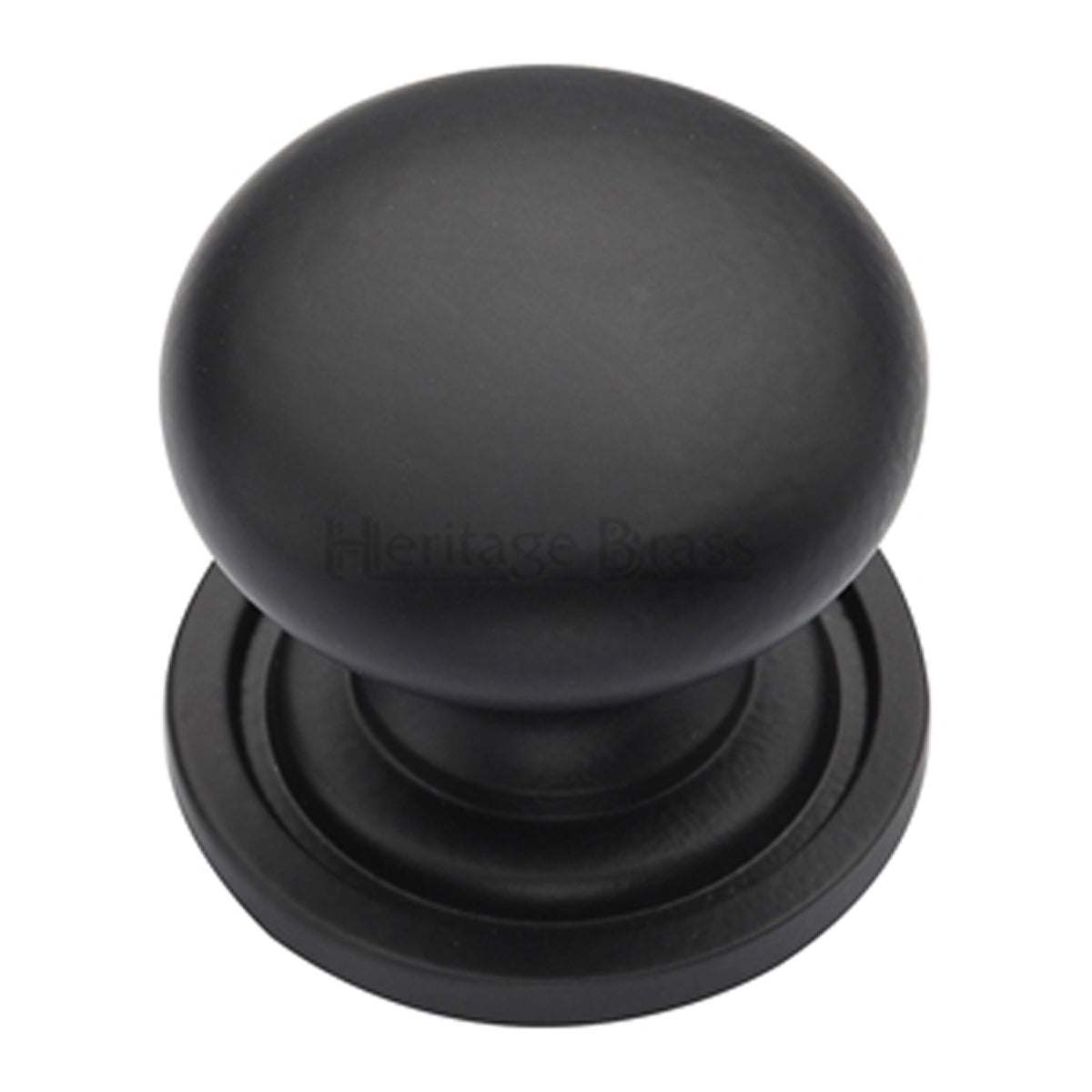 CABINET KNOB ROUND D25x23 MBK