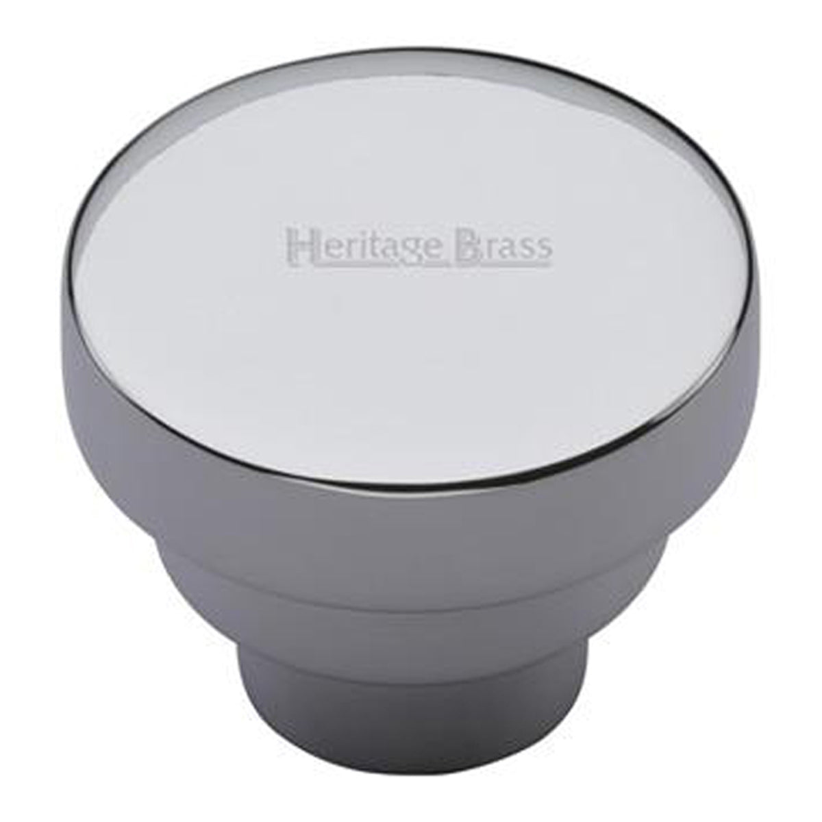 CABINET KNOB ROUND STEP D32 PCP