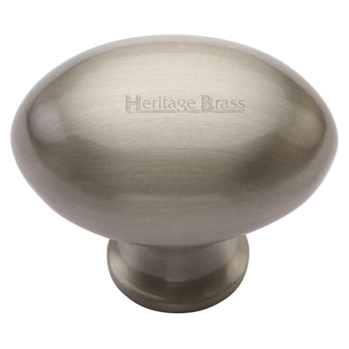 CABINET KNOB OVAL 32x28xD15 SNP by M MARCUS LTD
