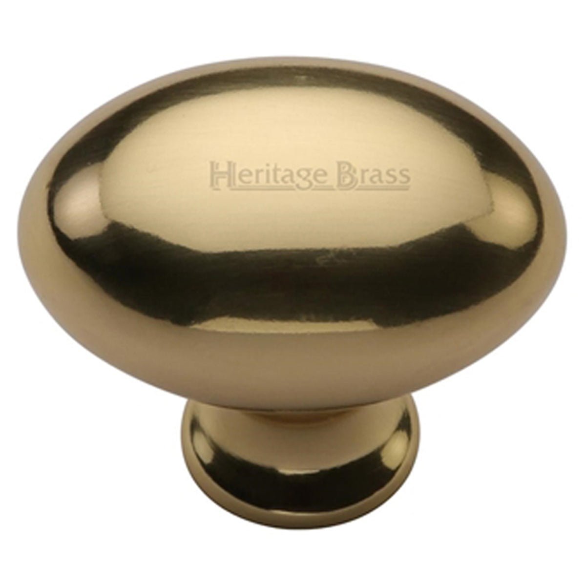 CABINET KNOB OVAL 32x28xD15 PBR