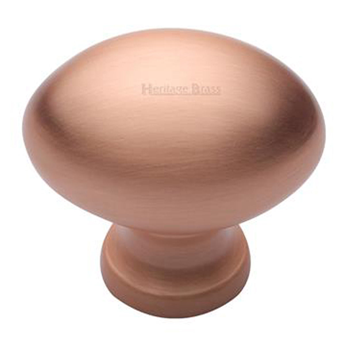 CABINET KNOB OVAL 32x28xD15 SRG