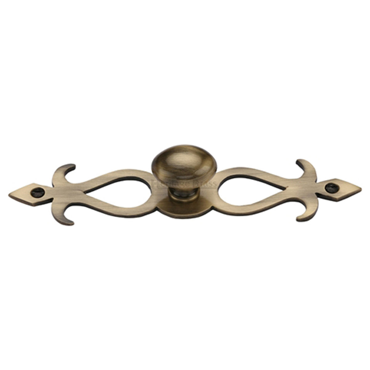 OVAL KNOB+BACKPLATE 32x162 ABR
