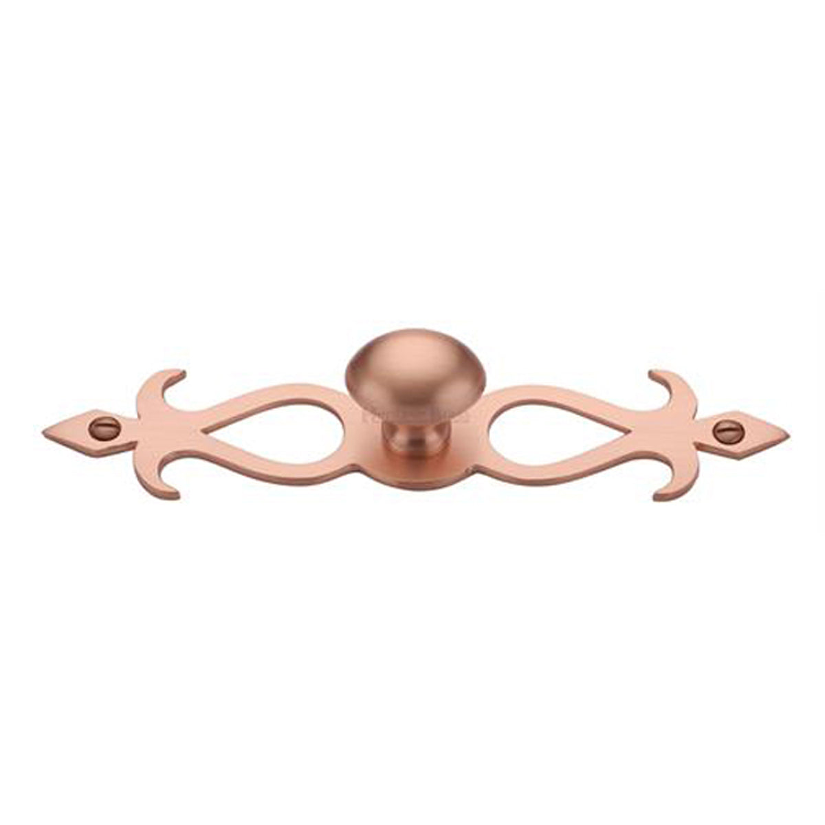 OVAL KNOB+BACKPLATE 32x162 SRG by M MARCUS LTD
