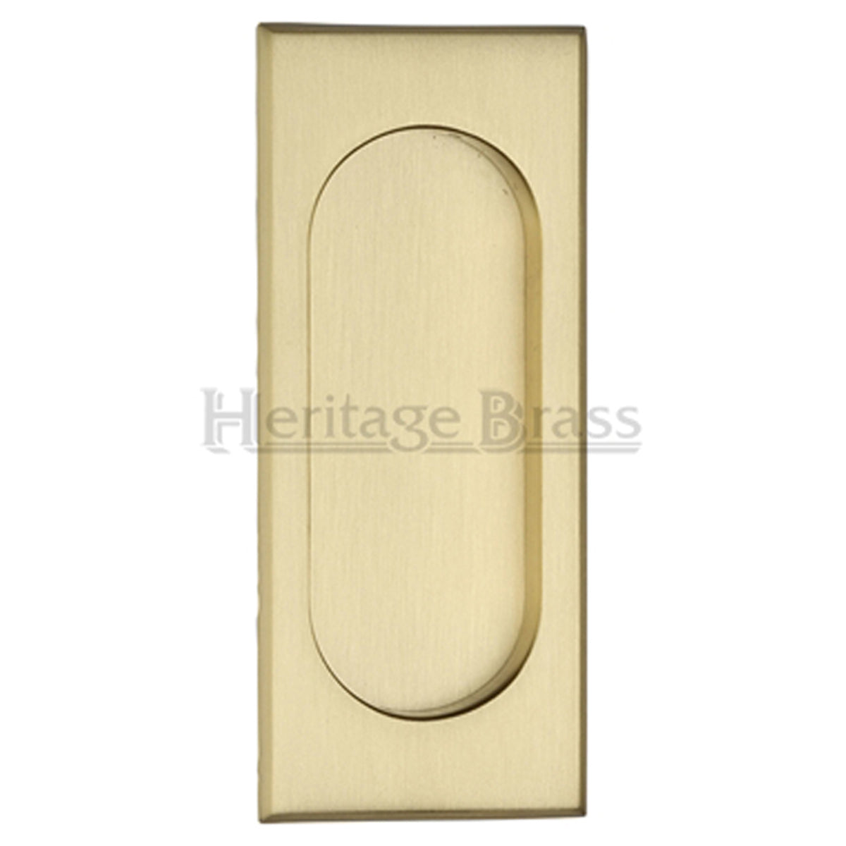 FLUSH PULL HANDLE 105x44 SBR