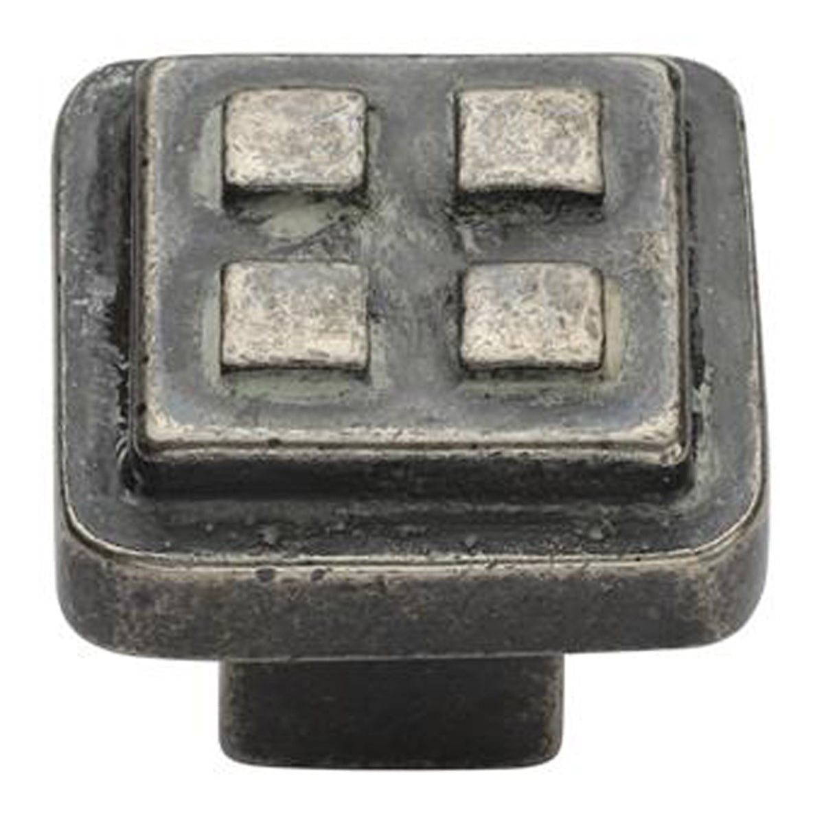 CABINET KNOB SQUARE CRAFT 32x32 WBZ
