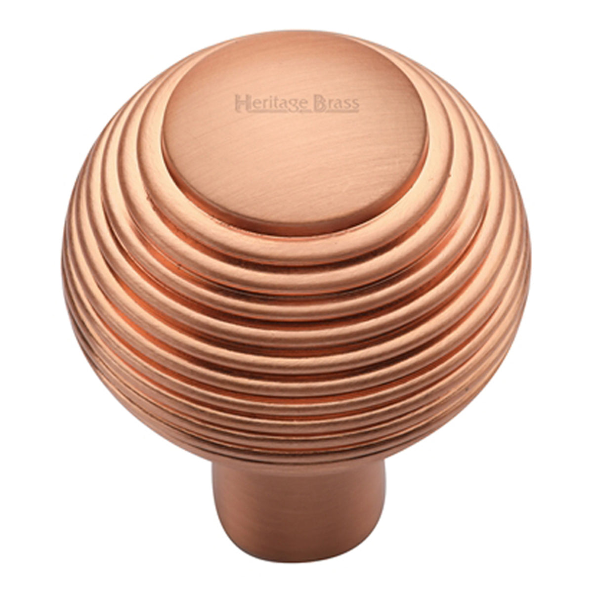 CABINET KNOB REEDED D32 SRG