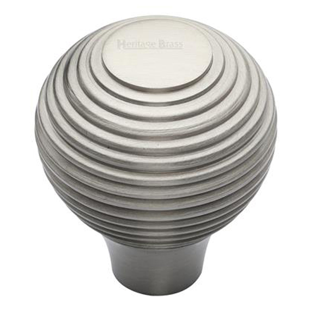CABINET KNOB REEDED D38 SNP